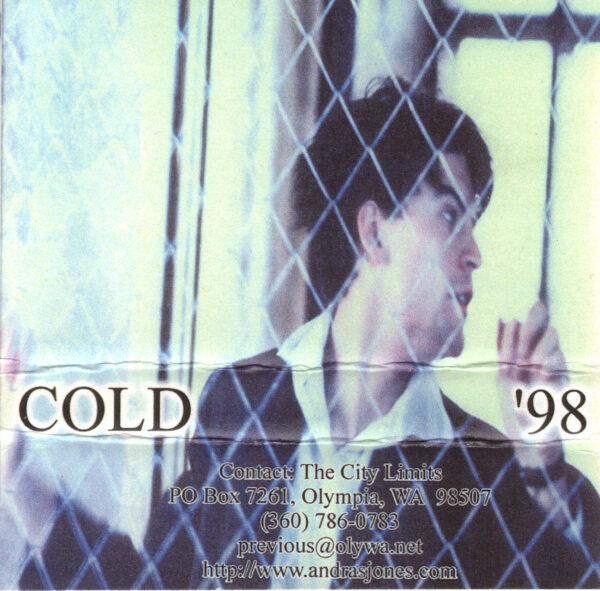 Andras Jones "Cold '98" (Cassette Cover)